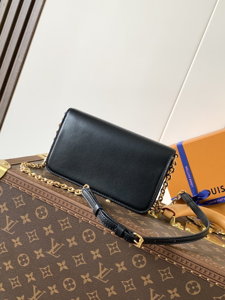 Сумка Bloom на цепочке кожаная  20 см фото 3