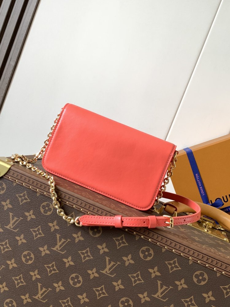 Сумка Bloom на цепочке кожаная  20 см фото 3