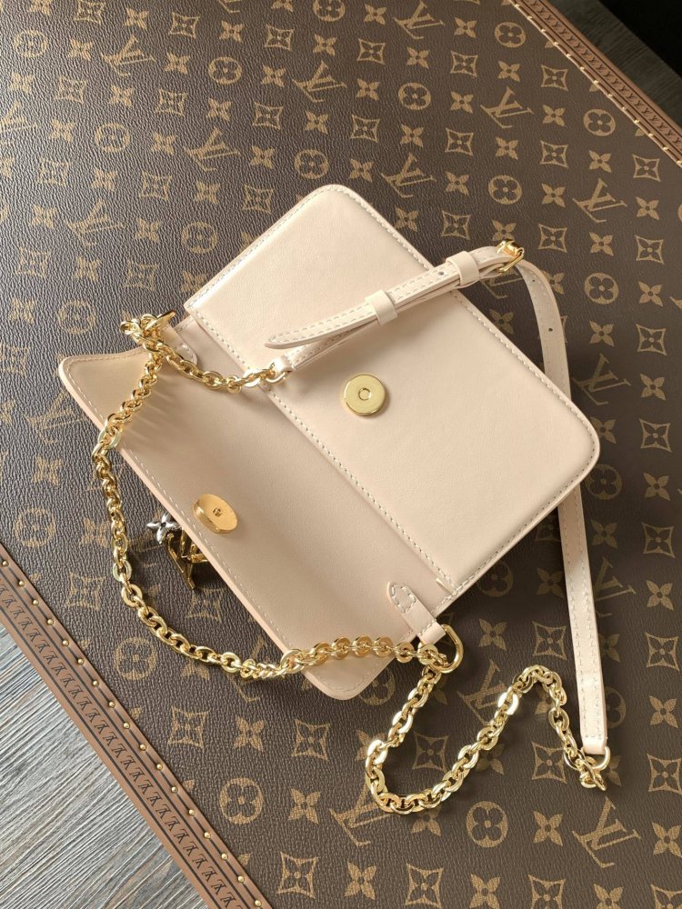 Сумка Bloom на цепочке кожаная  20 см фото 7