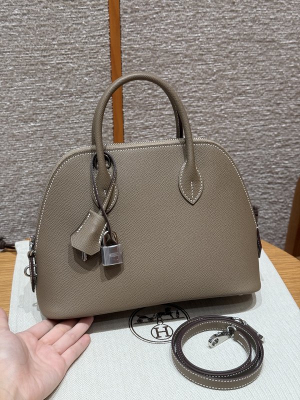 Сумка Bolide 25 см в коже Epsom