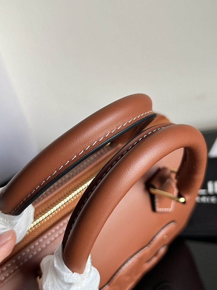 A bag Boston leather 20 cm фото 9