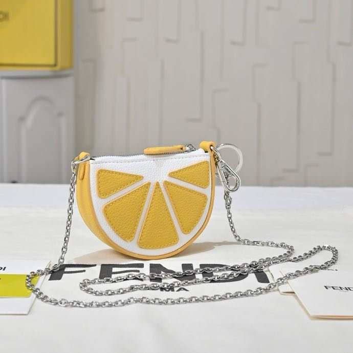 Сумка брелок Fendi Lemon фото 4