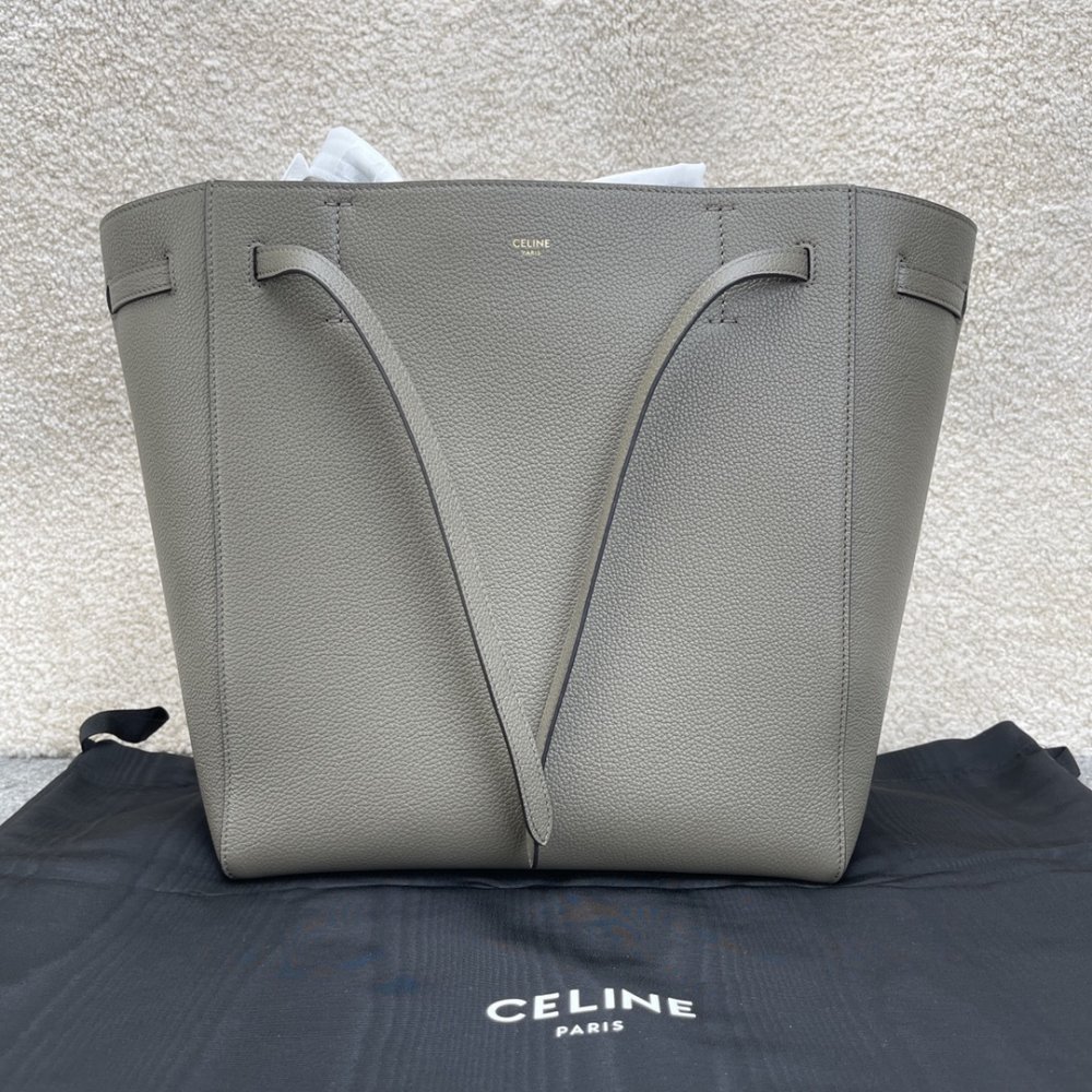 Сумка CABAS PHANTOM 27 см из мягкой зернистой телячьей кожи