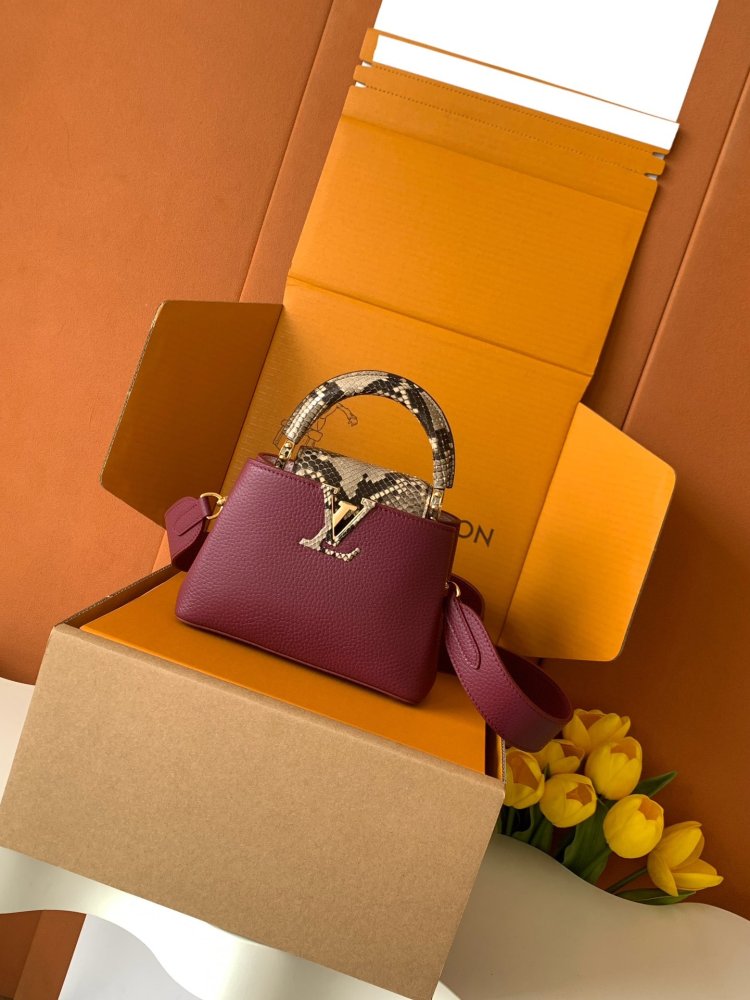 A bag Capucines BB 21 cm