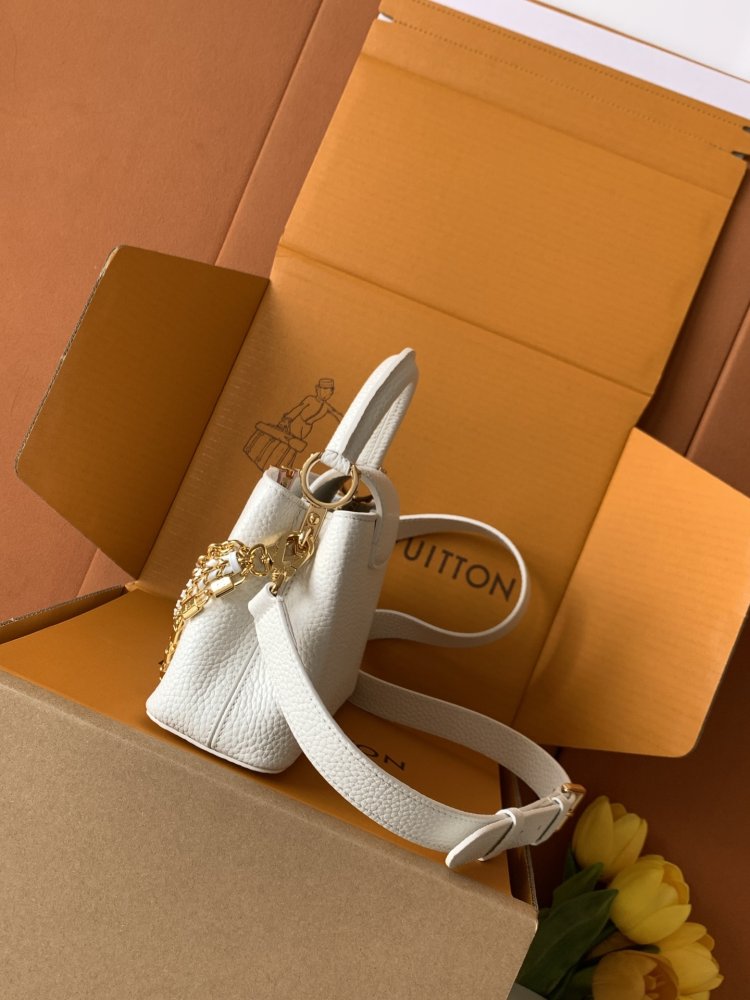 Сумка Capucines Taurillon 21 см фото 3