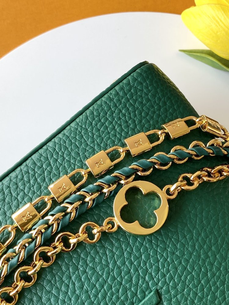 Сумка Capucines Taurillon 21 см фото 9