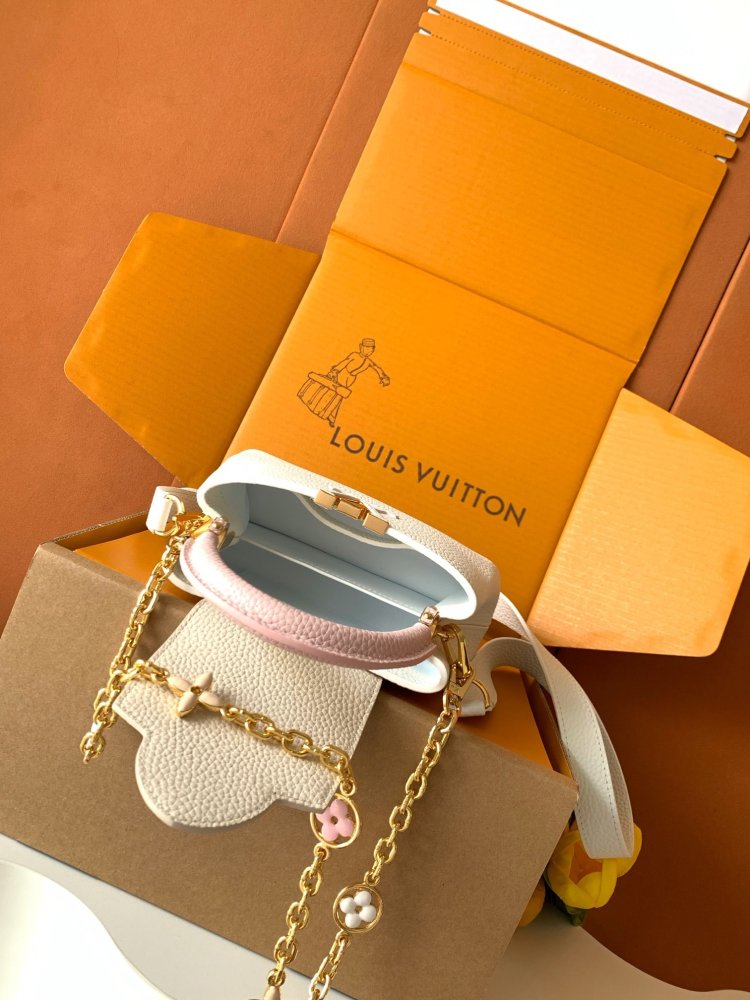 Сумка Capucines Taurillon 27 см фото 7