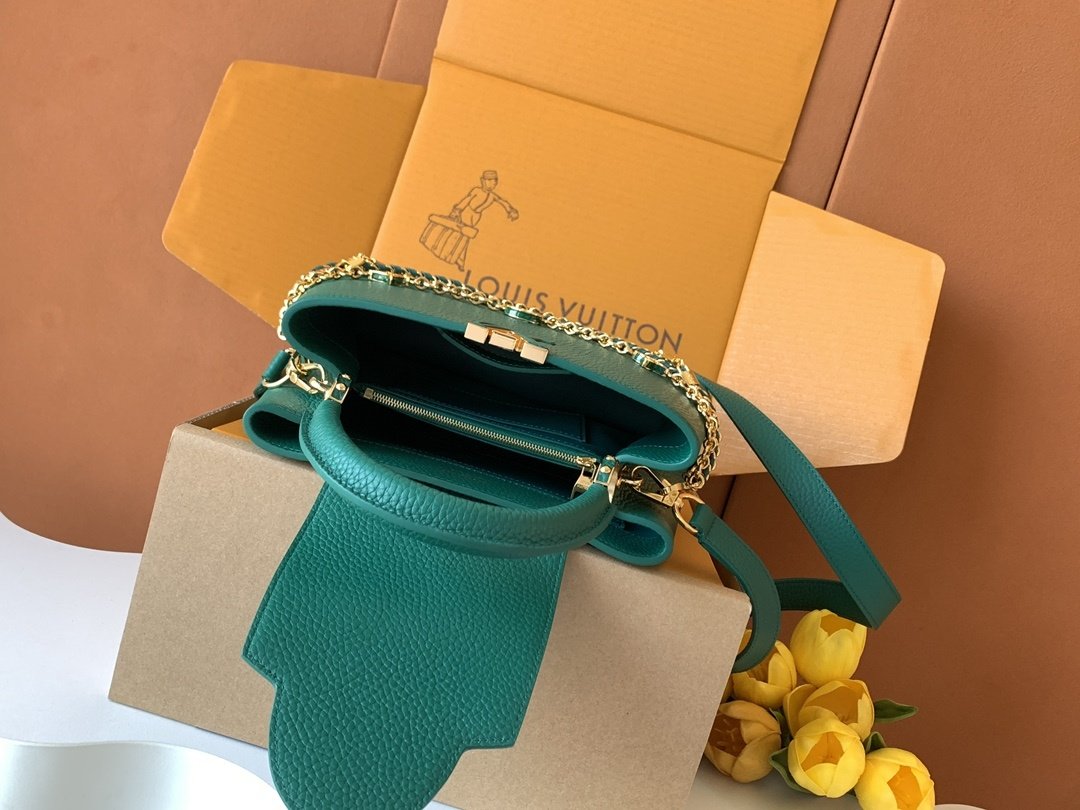 Сумка Capucines Taurillon 27 см фото 7