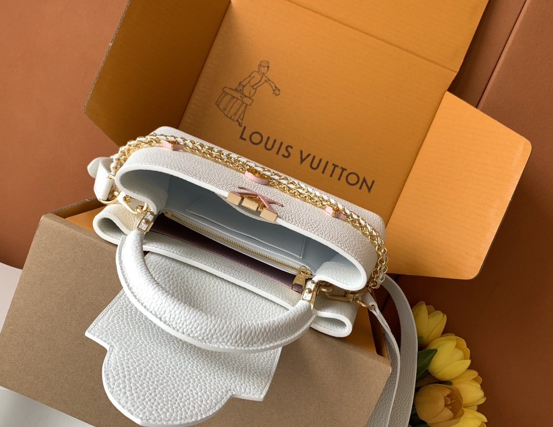 Сумка Capucines Taurillon 27 см фото 7