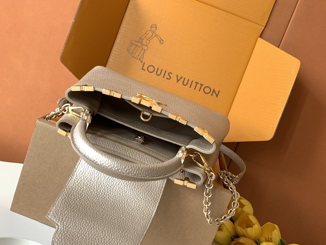 Сумка Capucines Taurillon 27 см фото 7