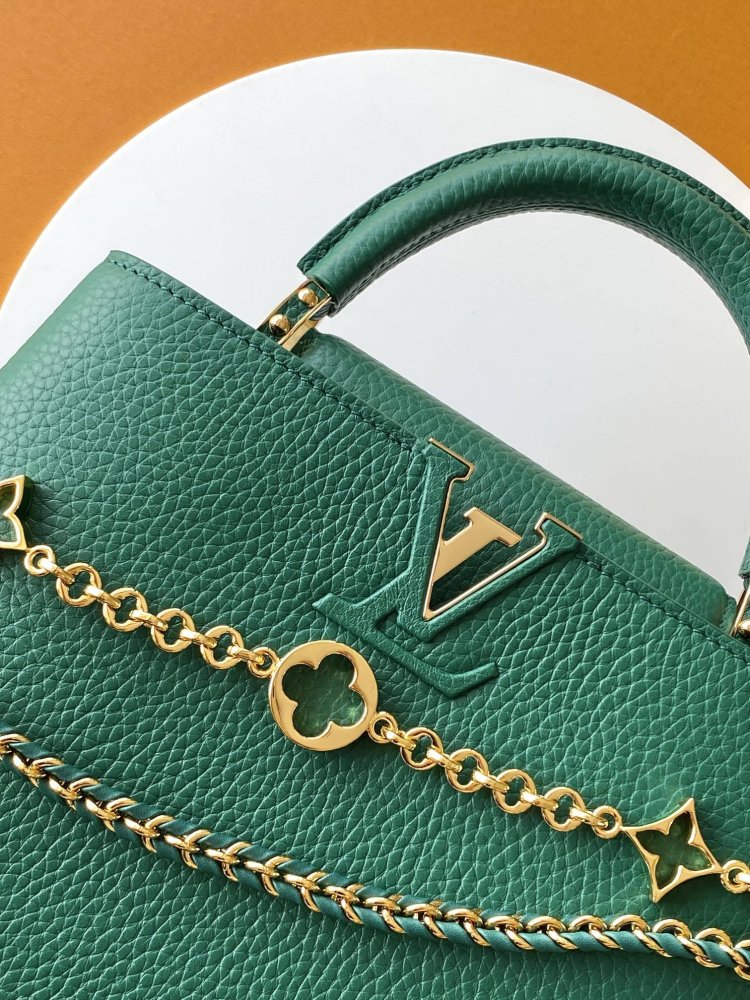 Сумка Capucines Taurillon 27 см фото 8