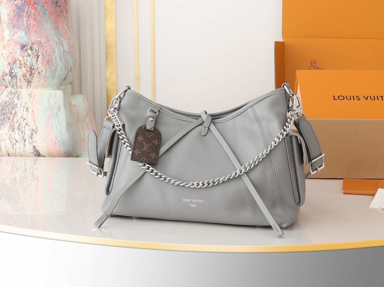 Сумка CarryAll Cargo Small кожаная 33 см