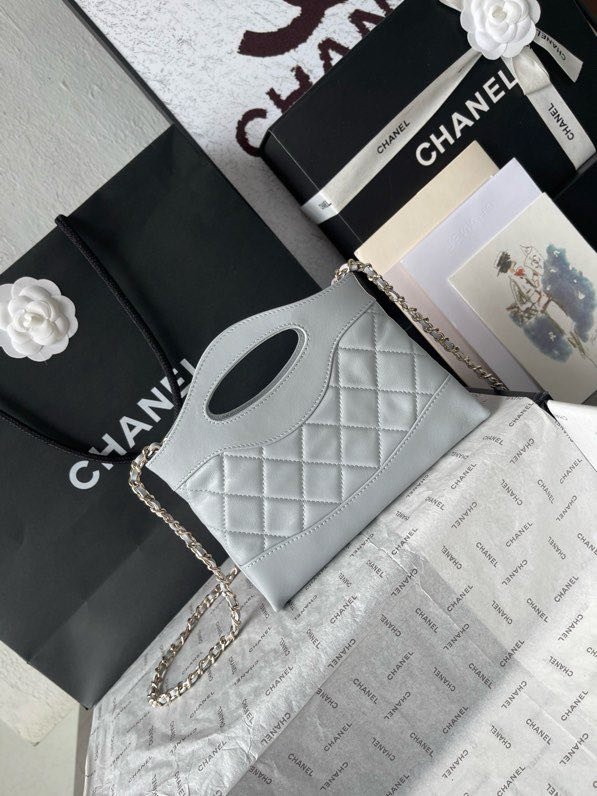 A bag Chanel 24C women's leather 20 cm фото 3