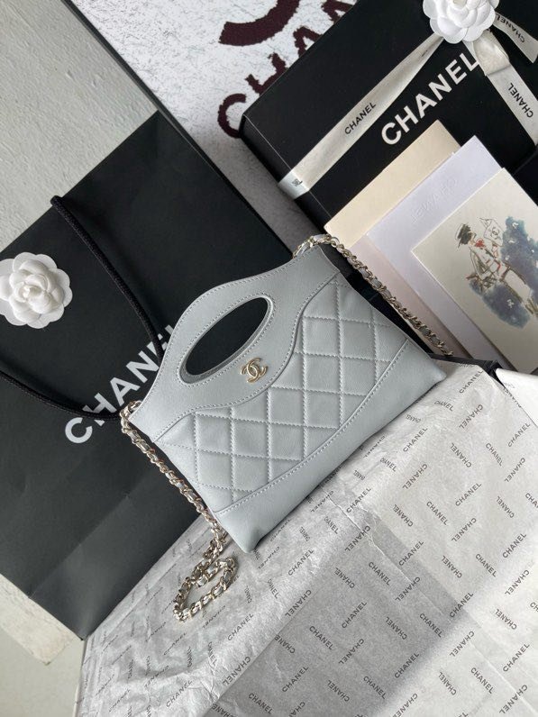 A bag Chanel 24C women's leather 20 cm фото 4