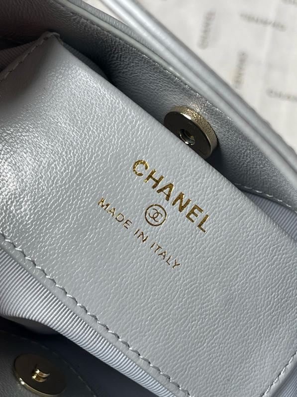 A bag Chanel 24C women's leather 20 cm фото 7