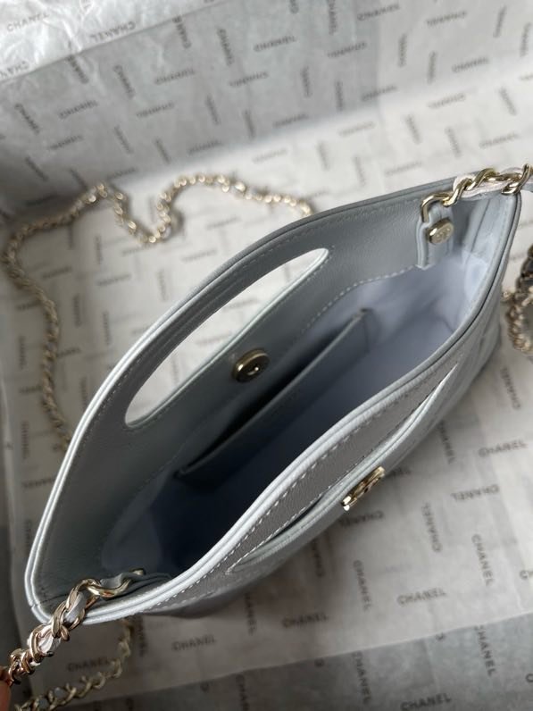 A bag Chanel 24C women's leather 20 cm фото 8