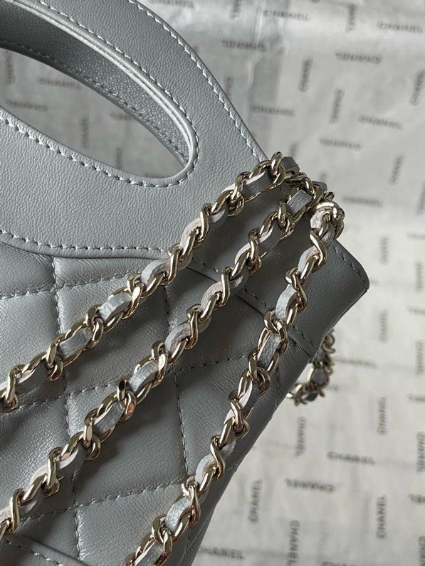 A bag Chanel 24C women's leather 20 cm фото 9