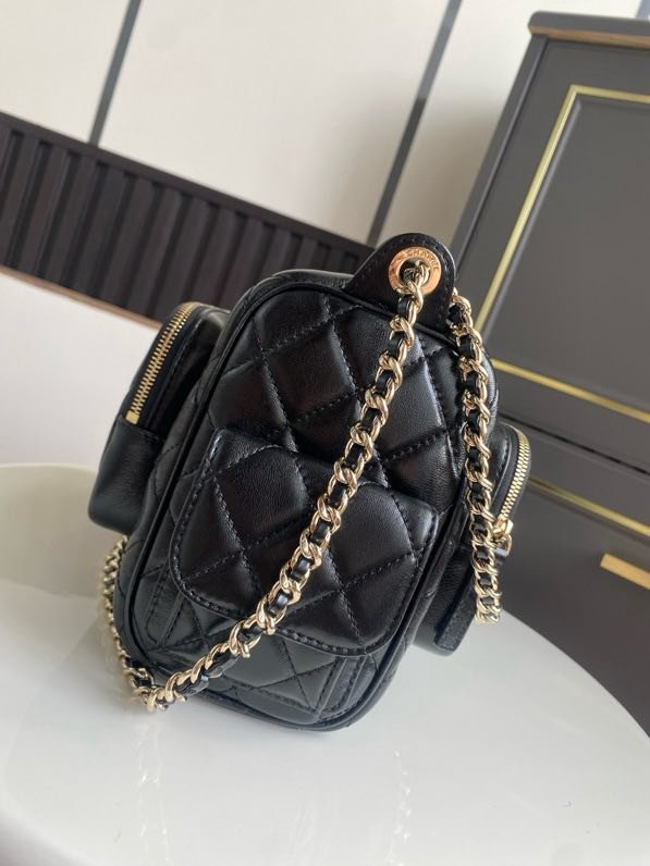 Сумка Chanel 24K женская кожаная 24 см фото 6