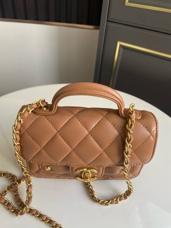 Сумка Chanel 25B женская кожаная 15 см фото 8