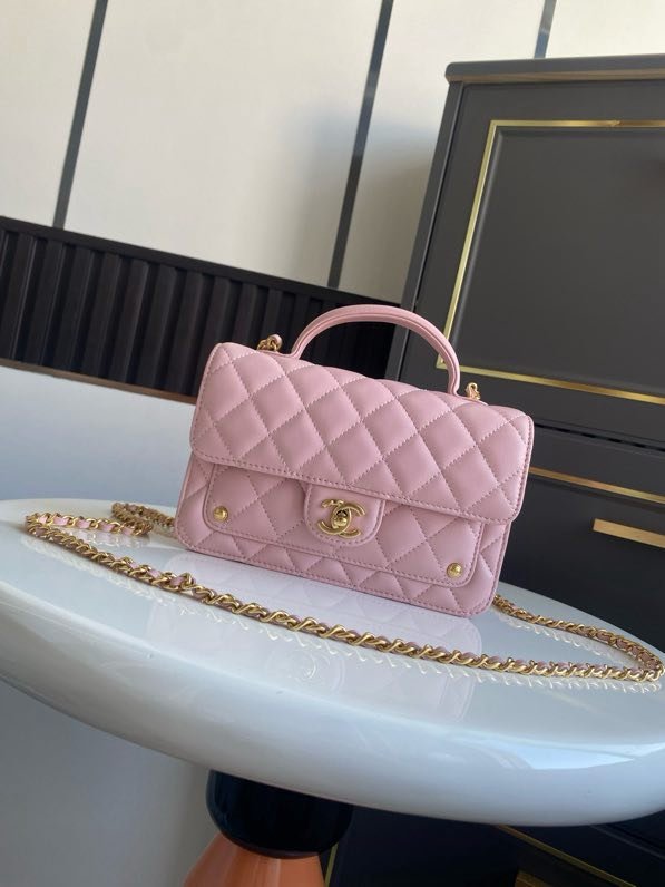 Сумка Chanel 25B женская кожаная 19 см фото 3