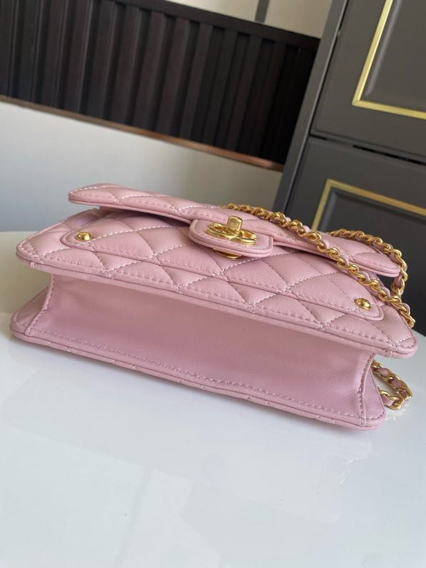 Сумка Chanel 25B женская кожаная 19 см фото 4