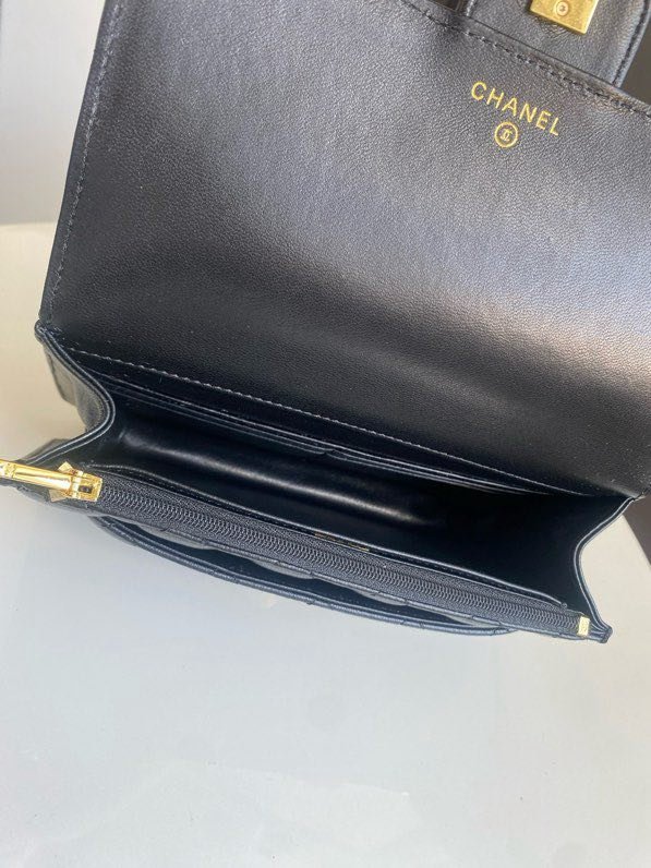Сумка Chanel 25B женская кожаная 19 см фото 7
