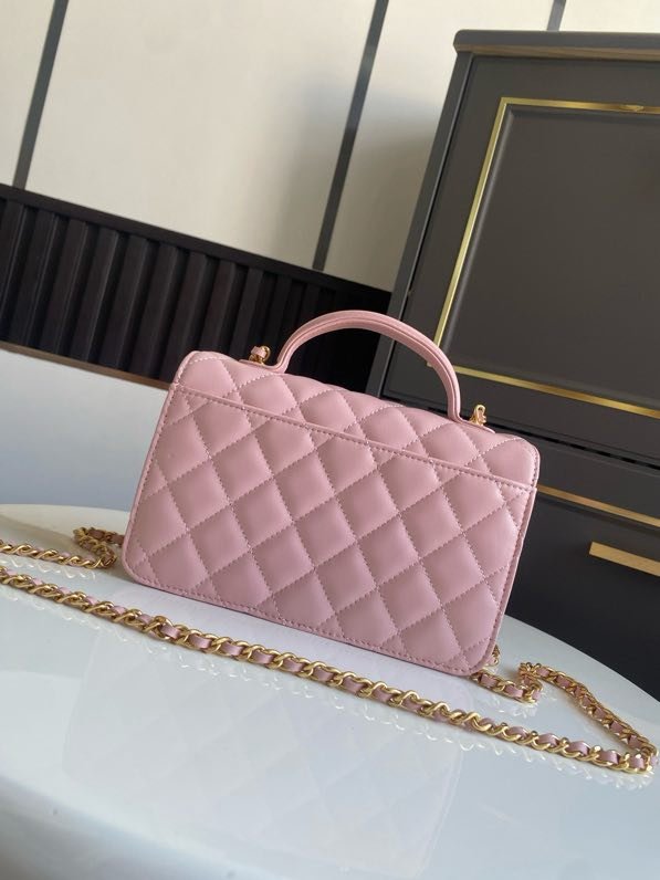 Сумка Chanel 25B женская кожаная 19 см фото 8