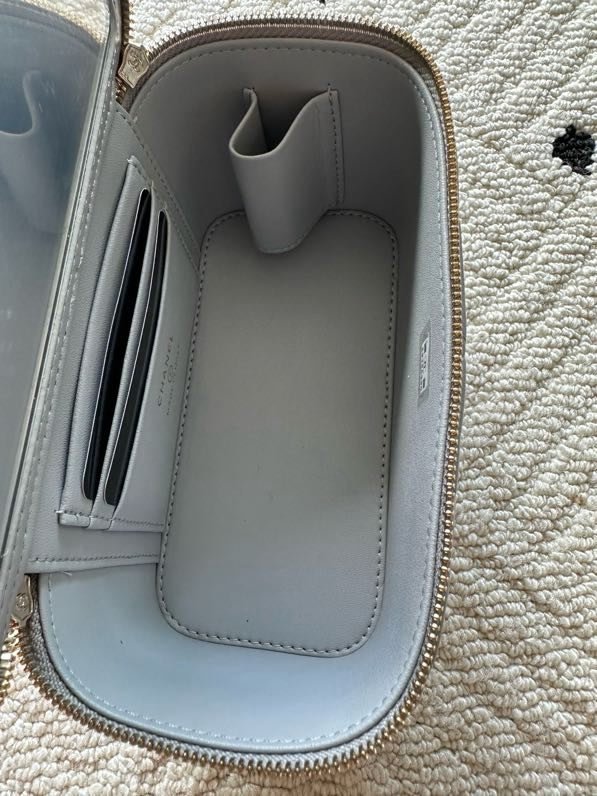 Сумка Chanel Vanity 17 см с гладкой кожей фото 6