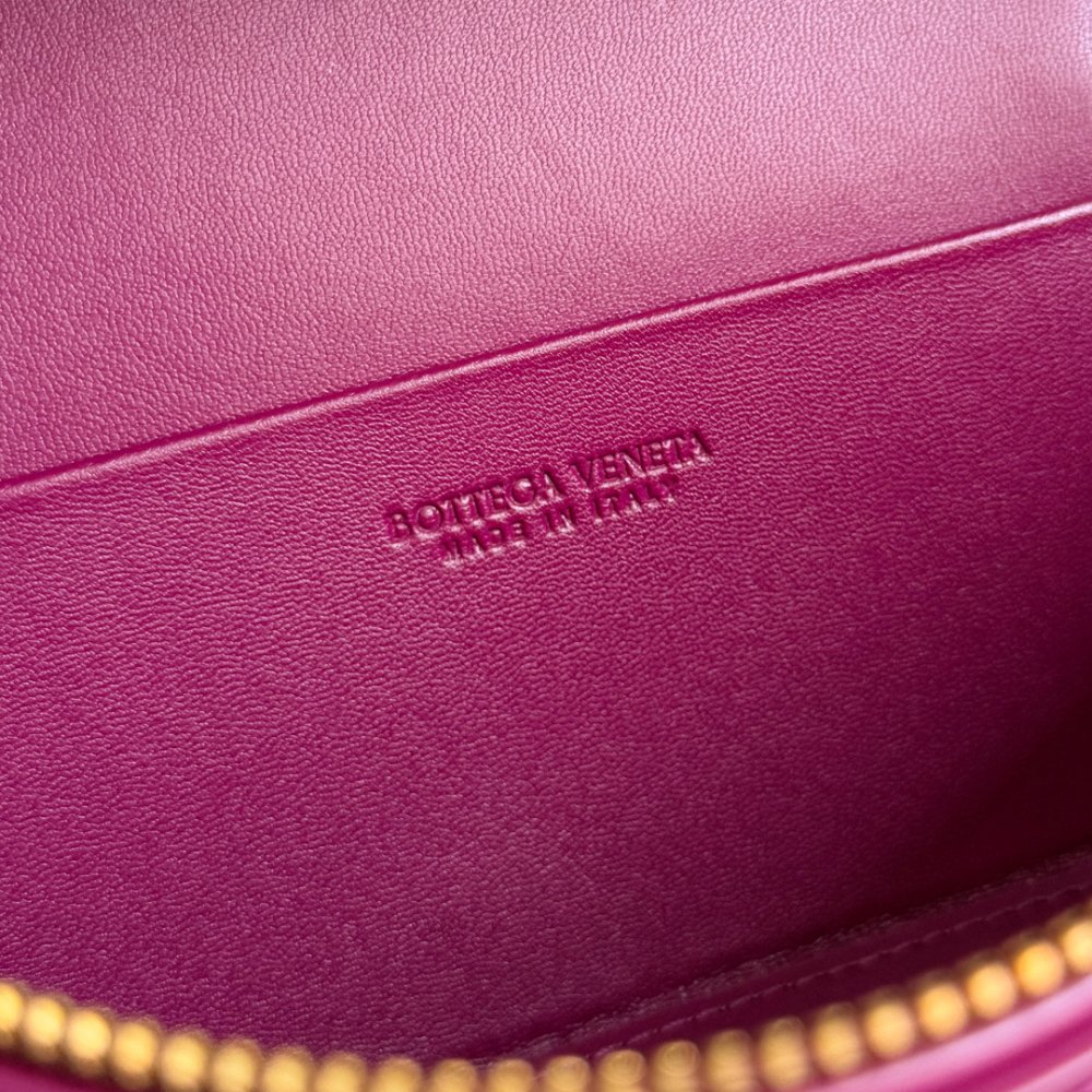 A bag across shoulder Bottega Veneta Spring leather 22 cm фото 8