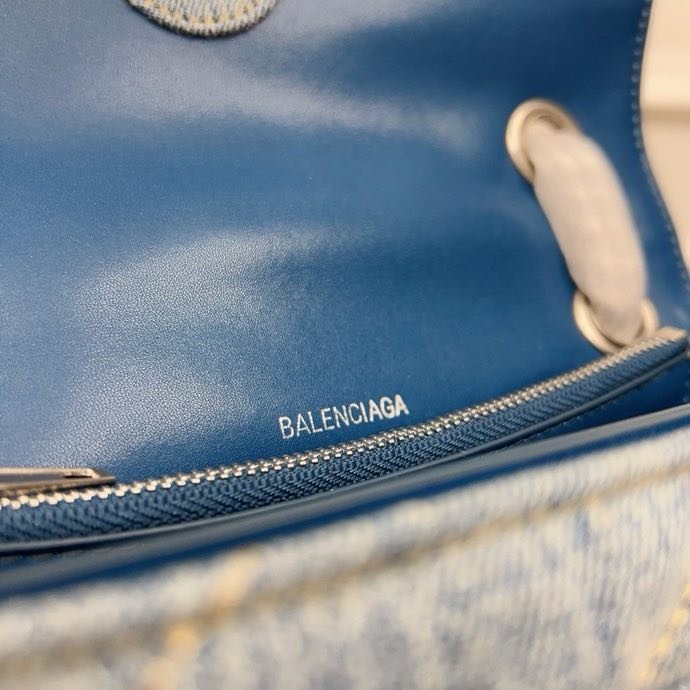 Сумка через плечо Crush джинсовая 25 см фото 3