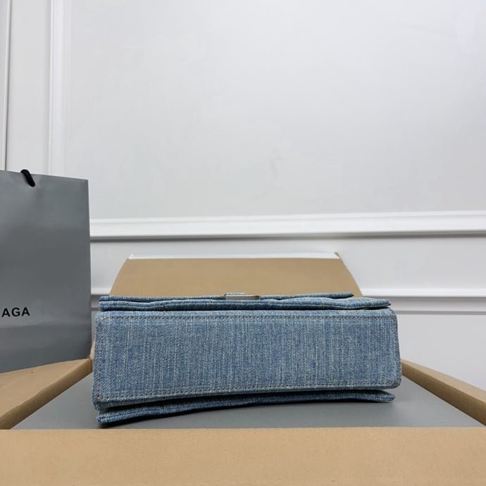 Сумка через плечо Crush джинсовая 25 см фото 8