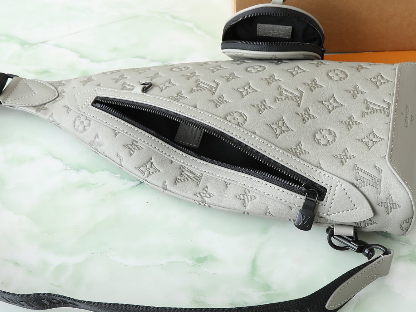 Сумка через плечо Duo кожаная фото 10