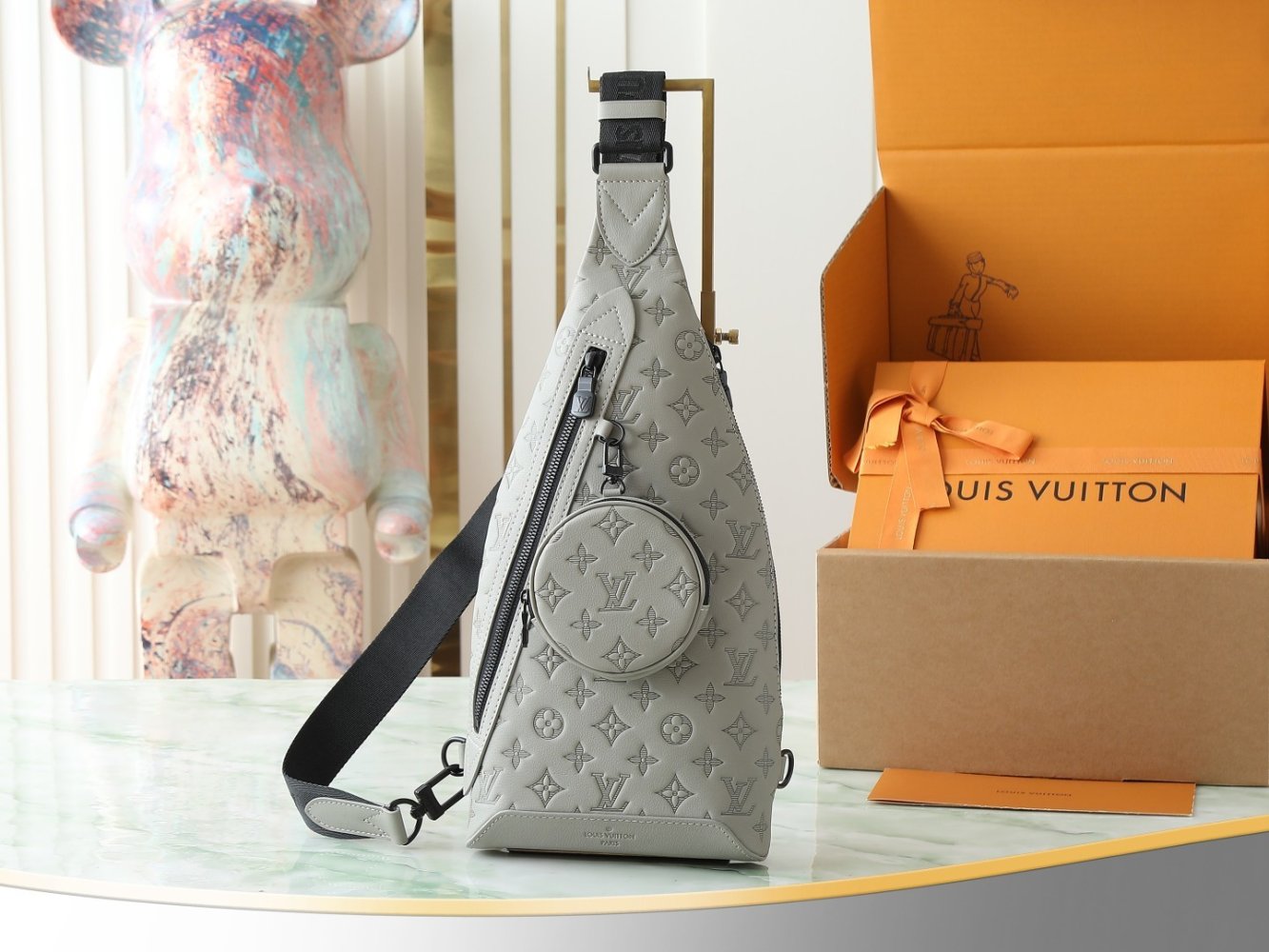 Сумка через плечо Duo кожаная