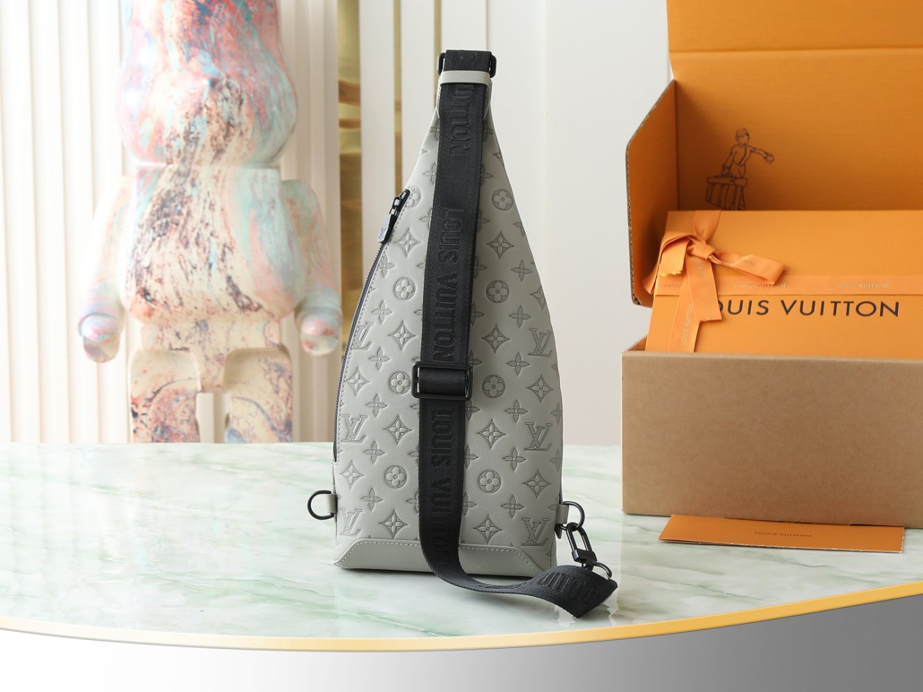 Сумка через плечо Duo кожаная фото 3