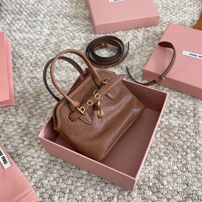 Сумка через плечо кожаная 13 см фото 4