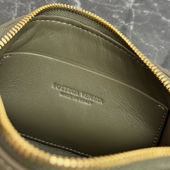 Сумка через плече шкіряна 18 см Cypress Green фото 2