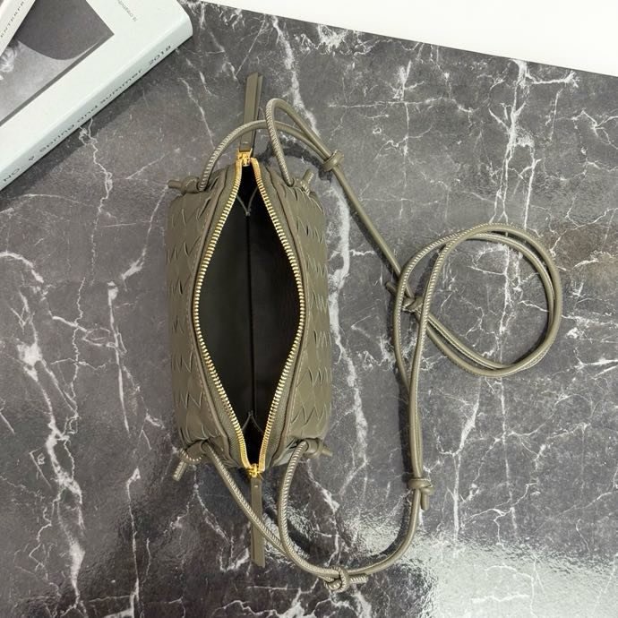 Сумка через плече шкіряна 18 см Cypress Green фото 5