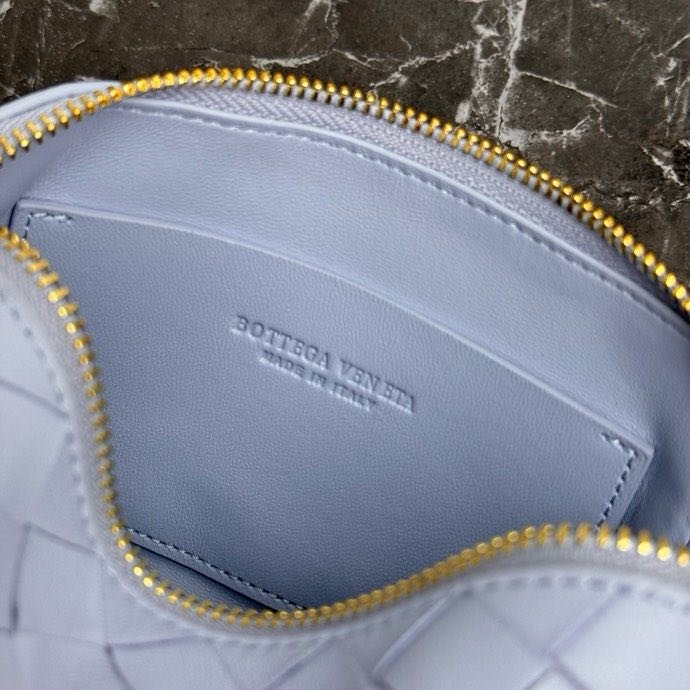 Сумка через плечо кожаная 18 см Moonlight Blue фото 2