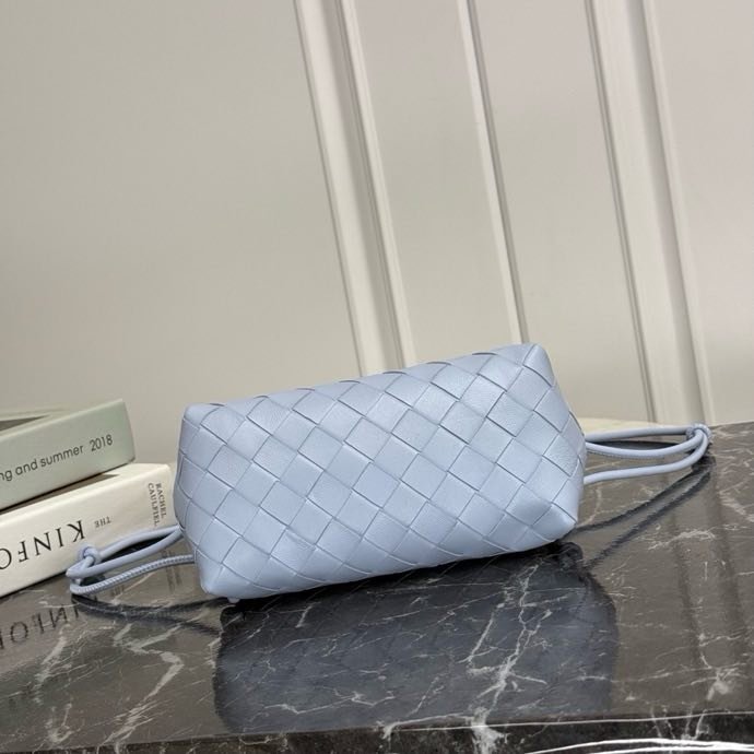 Сумка через плечо кожаная 18 см Moonlight Blue фото 5