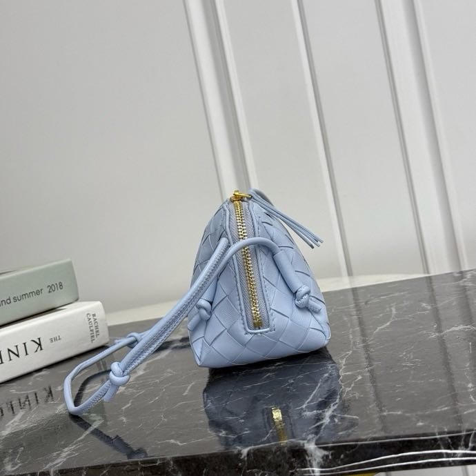 Сумка через плечо кожаная 18 см Moonlight Blue фото 6