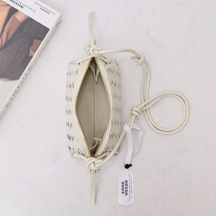 A bag across shoulder leather 18 cm Sea Salt фото 6