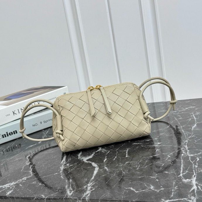 Сумка через плече шкіряна 18 см