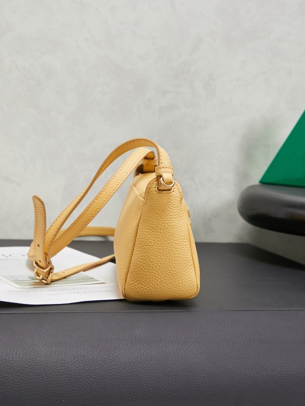 Сумка через плечо кожаная 18 см фото 3