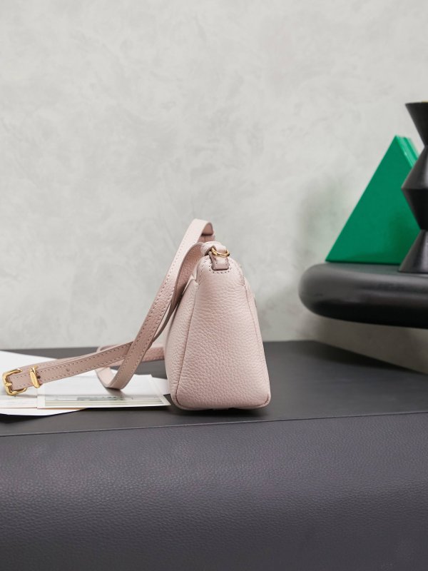 Сумка через плечо кожаная 18 см фото 3