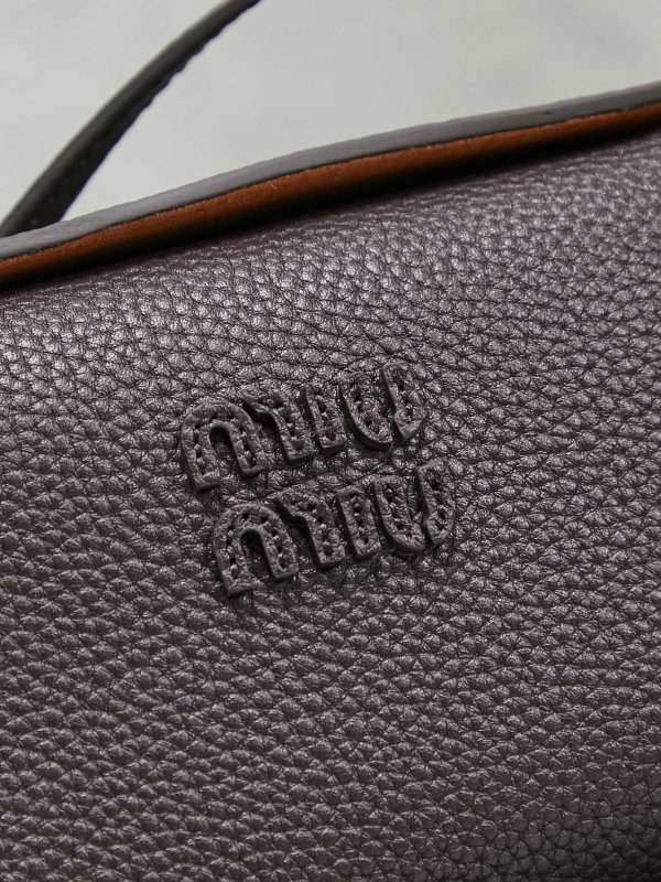 Сумка через плечо кожаная 18 см фото 5