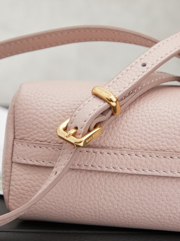 Сумка через плечо кожаная 18 см фото 7