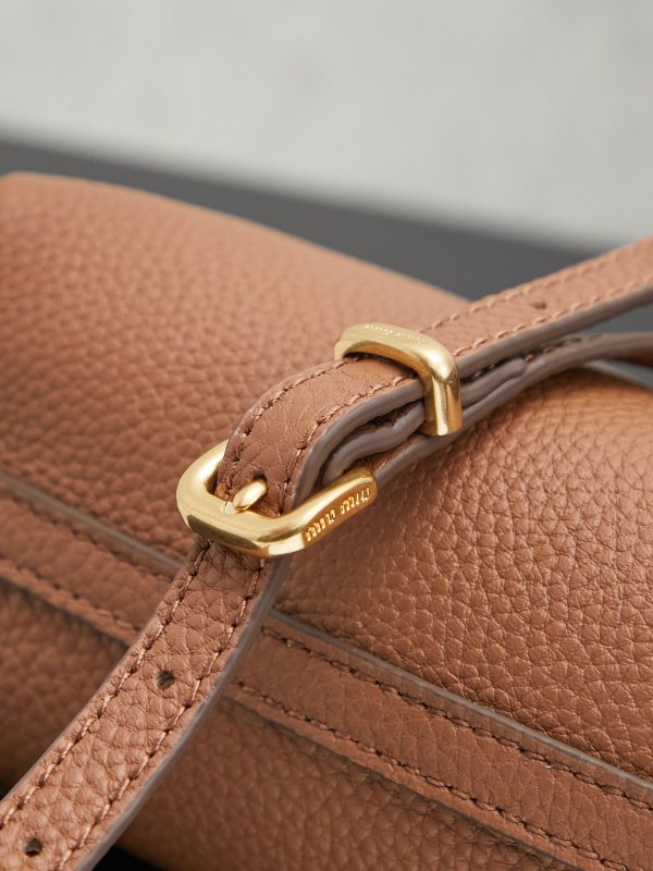 Сумка через плечо кожаная 18 см фото 7