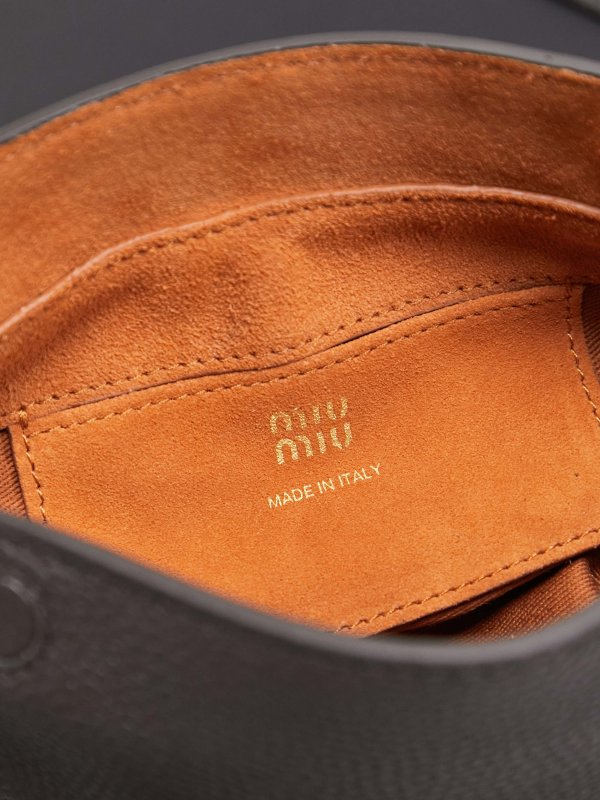 Сумка через плечо кожаная 18 см фото 9