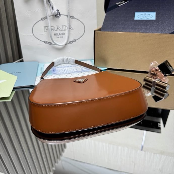 A bag across shoulder leather 27 cm фото 5