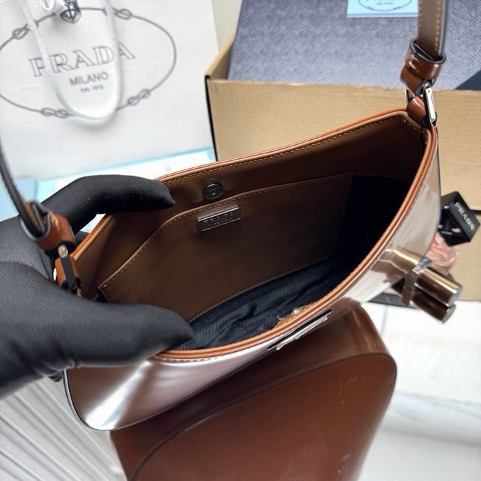 A bag across shoulder leather 27 cm фото 7